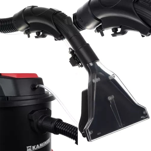 Aspirator cu functie de spalare, aspirare si suflare, Zola, utilizare umed si uscat, putere 1600 W, filtru HEPA si burete, 2 rezervoare apa curata si murdara,  capacitate 20 l, rezervor de detergent 3 Aspirator cu functie de spalare, aspirare si suflare, Zola, utilizare umed si uscat, putere 1600 W, filtru HEPA si burete, 2 rezervoare apa curata si murdara,  capacitate 20 l, rezervor de detergent 3